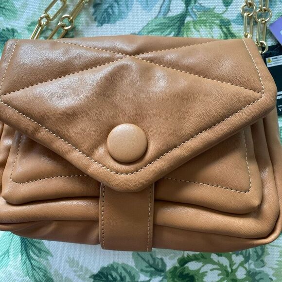 House of Want Women's H.O.W. We Are Splendid  Shoulder Crossbody  Bag, Toffee NW - Picture 4 of 10